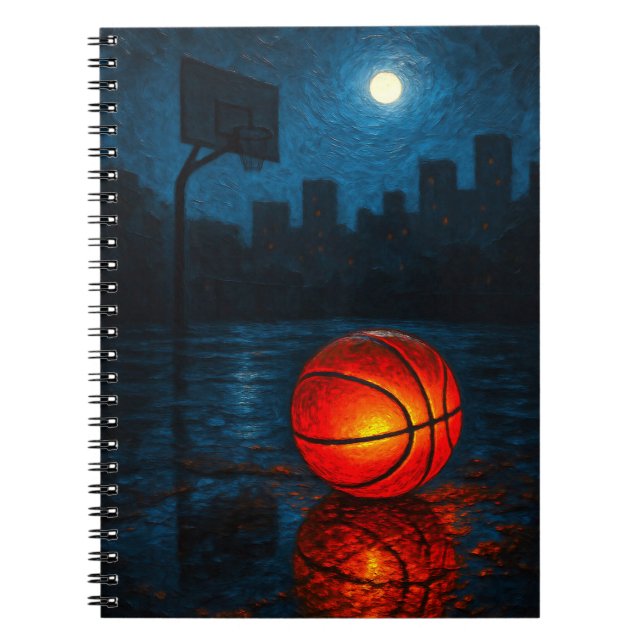 Carnet d'art de basketball - Journal de conception (Devant)