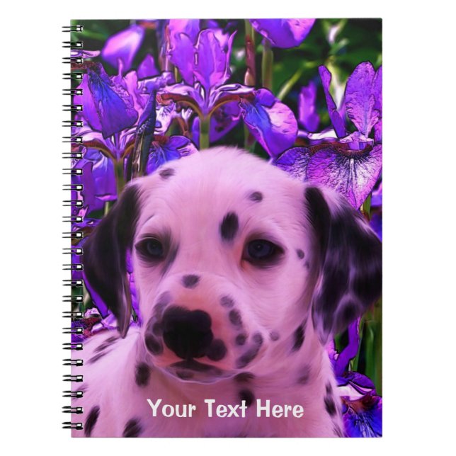 Carnet d'art de Chien Imaginaire dalmate (Devant)