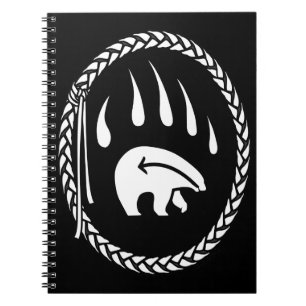Carnet d'art de l'ours autochtone du Carnet tribal