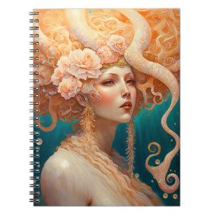 Carnet d'art d'Octopus Mermaid Imaginaire
