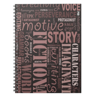 Carnet d'art du mot de l'auteur de fiction de