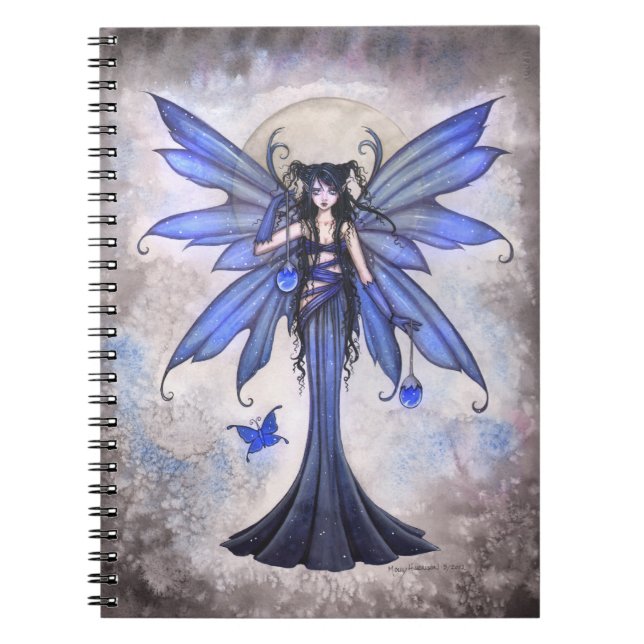 Carnet d'Art Imaginaire Fairy Bleu (Devant)