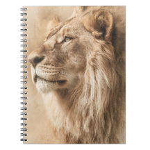 Carnet d'art sur la faune majestueuse du lion