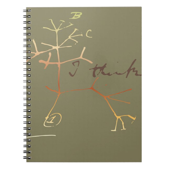 Carnet Darwin, je pense l'arbre à la vie (Devant)
