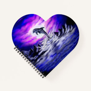 Carnet Dauphin clair de lune