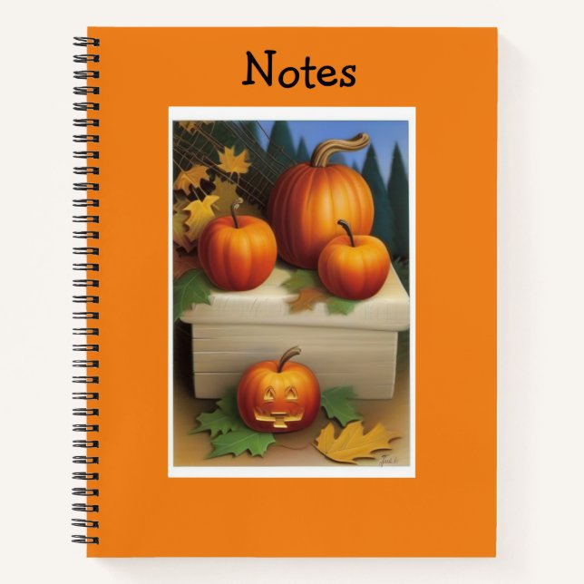 Carnet d'automne (Devant)
