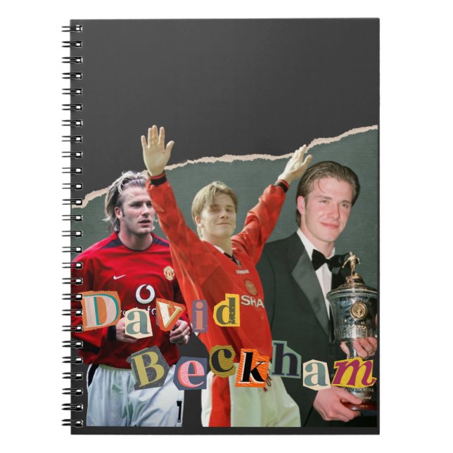 Carnet David Beckham (Devant)
