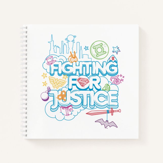 Carnet DC Super Hero Girls Fighting For Justice (Devant)
