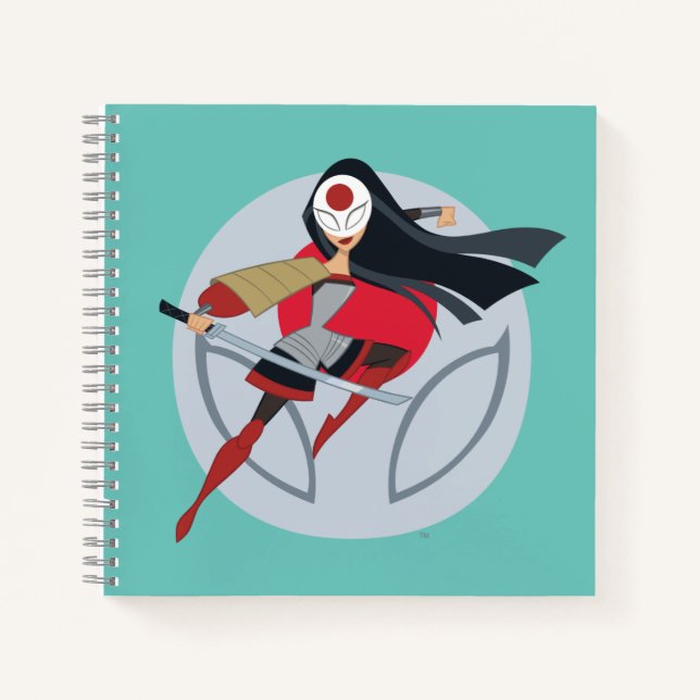 Carnet DC Super Hero Girls Katana (Devant)