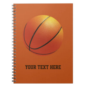 Carnet de basket-ball personnalisé