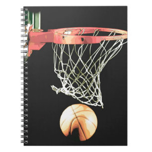 Carnet de basketball Retro Cartoon Comic Effet