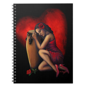 Carnet de battement de coeur de Salsa