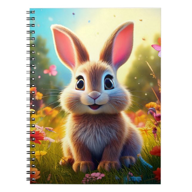 Carnet de bébé - Lapin (Devant)