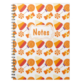 Carnet de bonbons d'Halloween