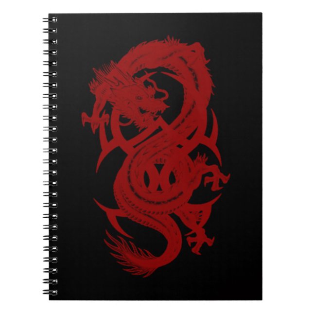 Carnet de bord de la spirale du Dragon rouge (Devant)