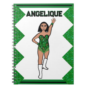 Carnet de bordure verte danseur n° 2