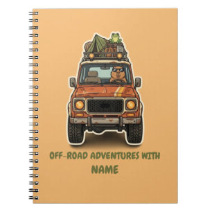 Carnet de camping aventure capybara tout-terrain C