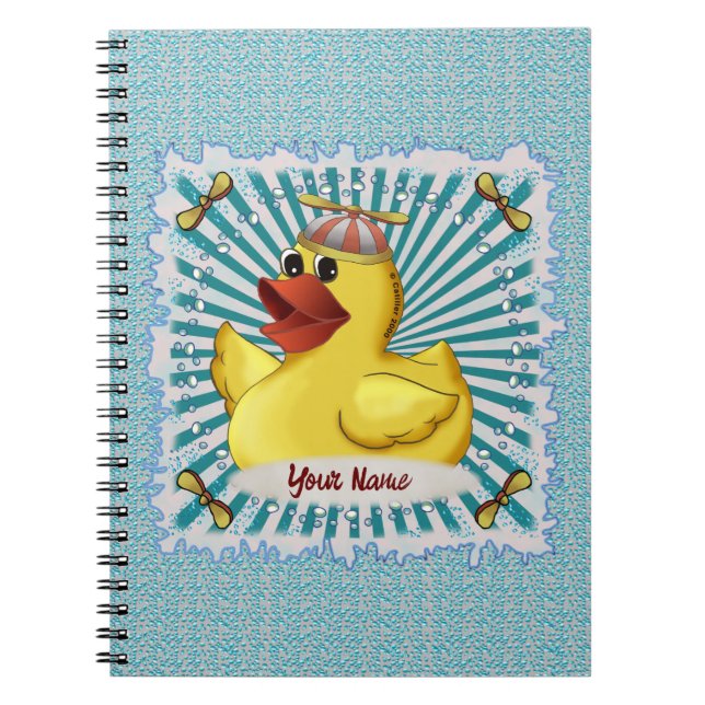 Carnet de canard en caoutchouc Beanie (Devant)