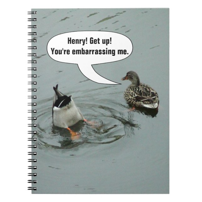 Carnet de canards personnalisables (Devant)