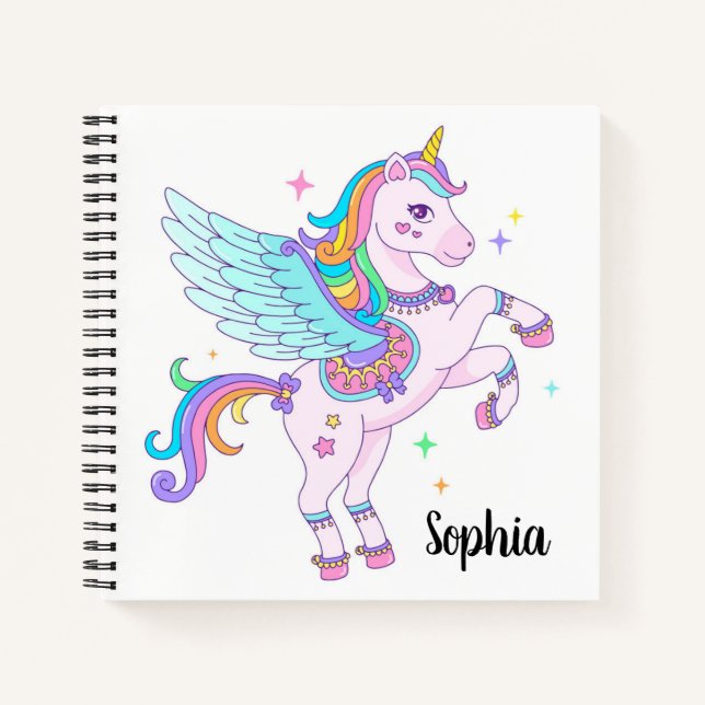 Carnet de carnet de croquis Unicorn (Devant)