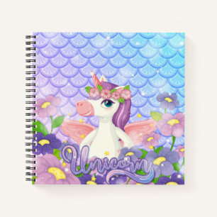 Carnet de carnet de croquis Unicorn
