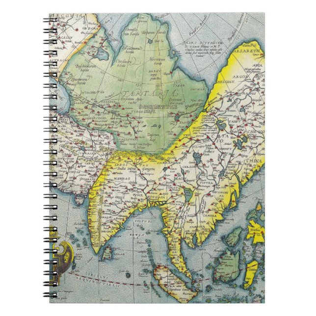 Carnet de carte de l'Asie de l'Est (Devant)