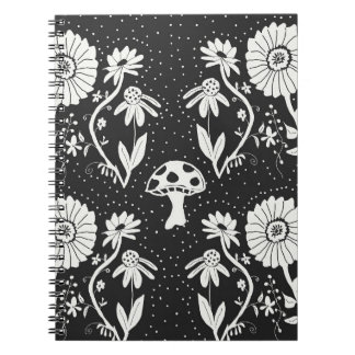 Carnet de champignons trippy