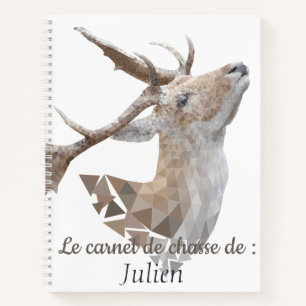 Carnet de chasse notebook