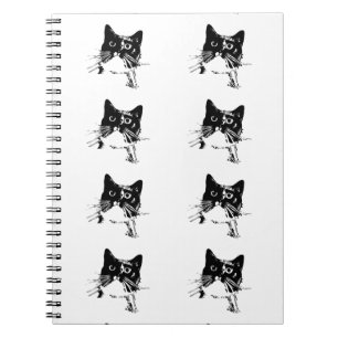 Carnet de chat de smoking