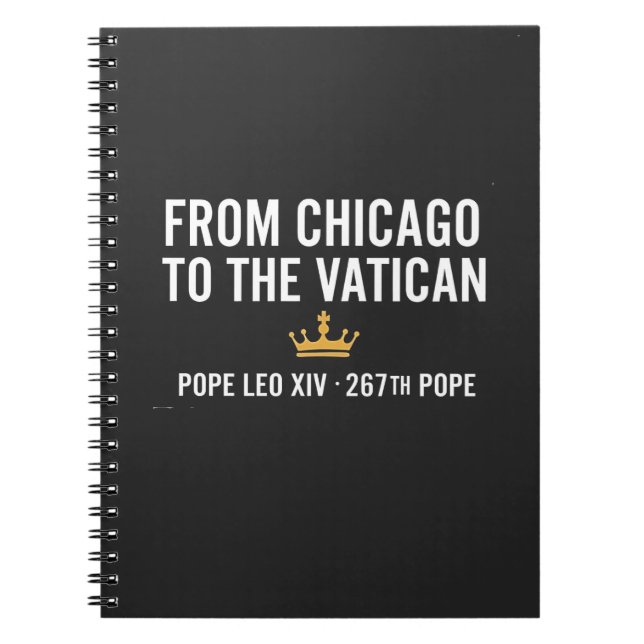 Carnet De Chicago Au Pape Vatican Leo 267e (Devant)