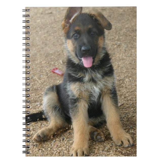 Carnet de chiot de berger allemand (Devant)