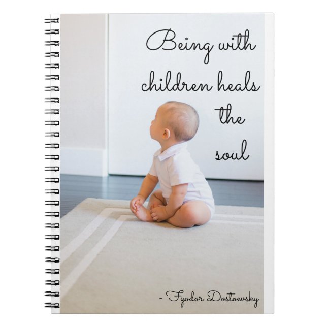 Carnet de citation de bébé (Devant)