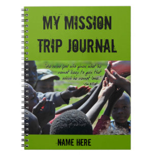 Carnet de citation de JIM Elliot de missionnaire