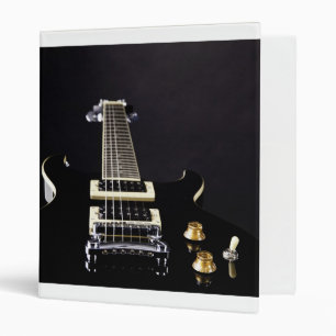 Carnet de classeur d'image de guitare