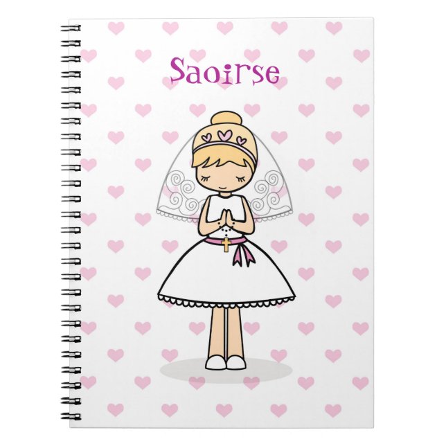 Carnet de communion personnalisé (Devant)