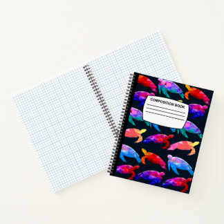 Carnet de composition de la spirale de tortue