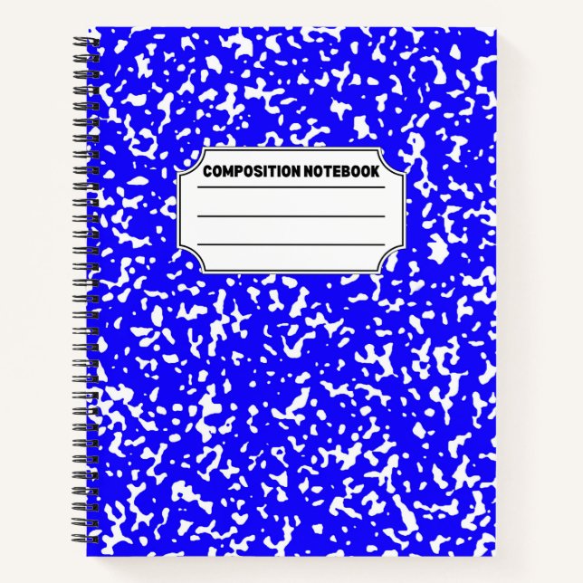  Carnet de composition du Blue College  (Devant)