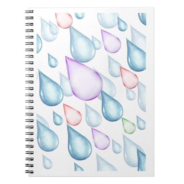 Carnet de conception Raindrops (Devant)