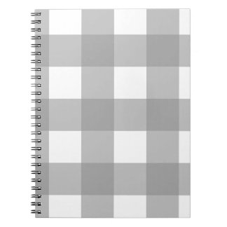 Carnet de contrôle du bison gris et blanc
