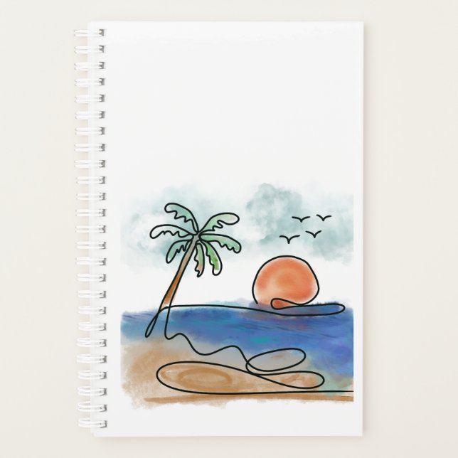 carnet de coucher de soleil (Devant)