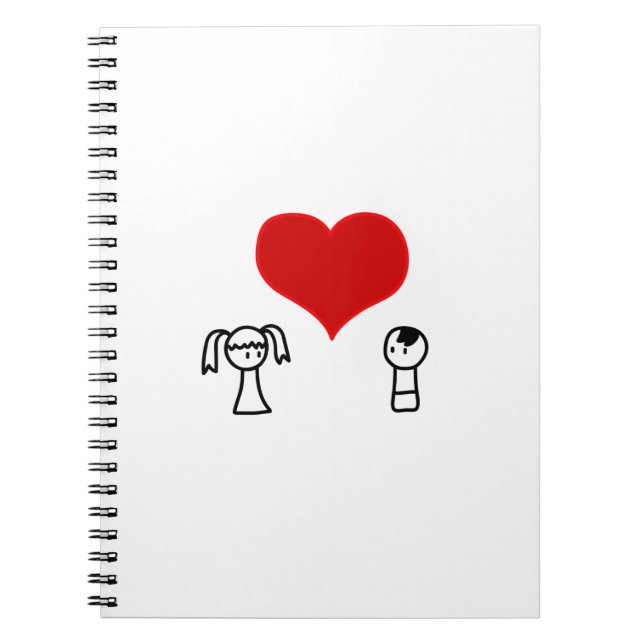 Carnet "de couples mignons" (Devant)