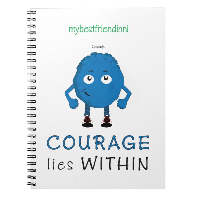 Carnet de courage (Devant)