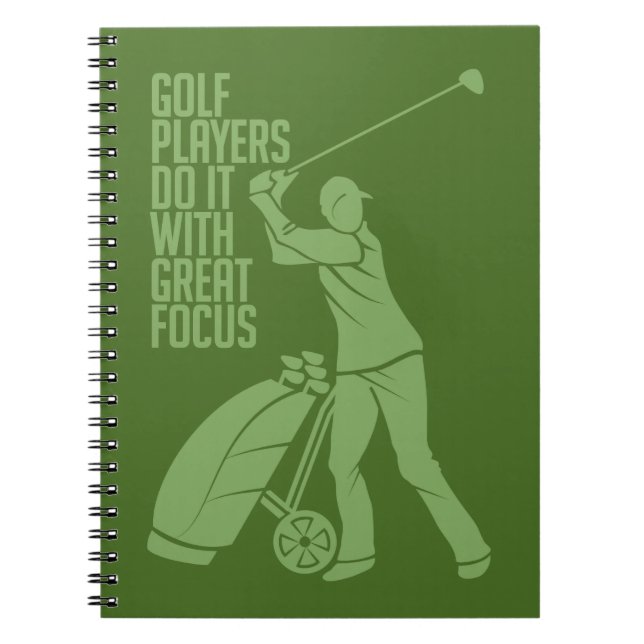 Carnet de coutume de JOUEUR de GOLF (Devant)