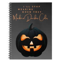 Carnet de couverture noire