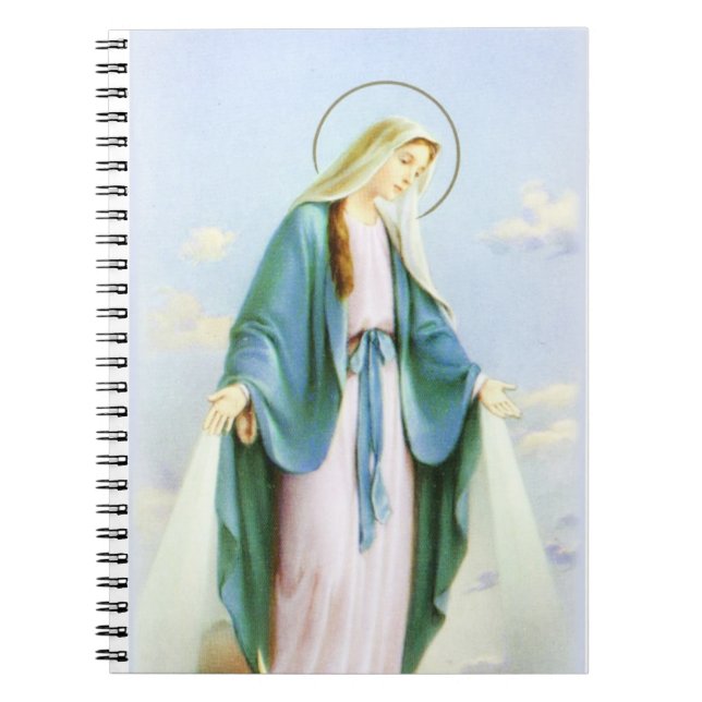 Carnet de croissant de lune de Vierge Marie (Devant)