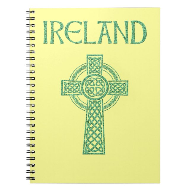 Carnet de croix celtique d'Irlande (Devant)