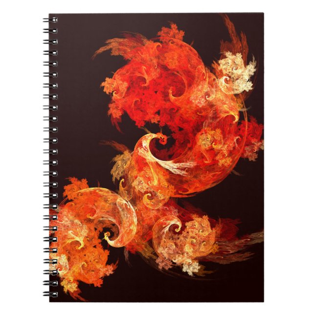 Carnet de danse Feux d'art Abstrait (Devant)