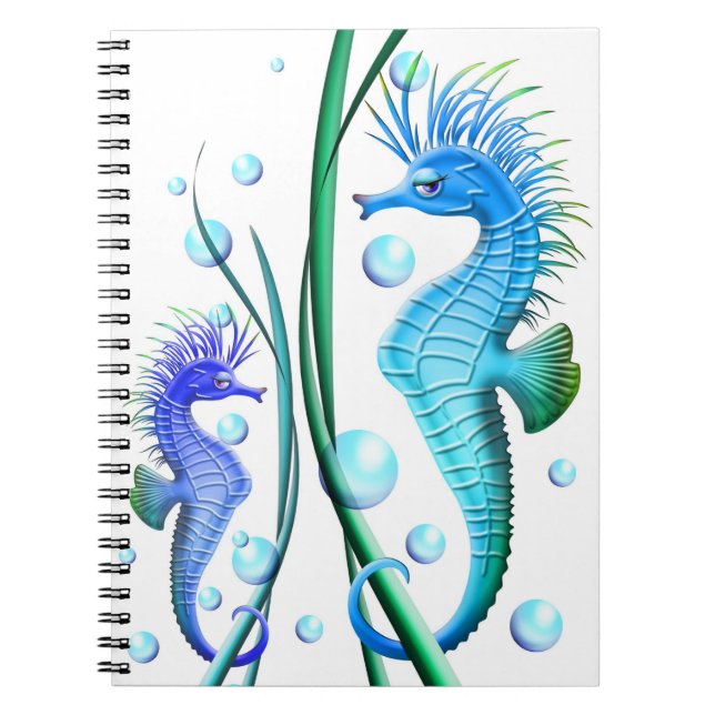 Carnet de dessin pour chevaux de mer (Devant)