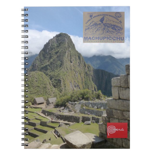 Carnet de destination de voyage du Pérou (Devant)
