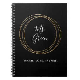 Carnet de devis Inspirationnel de l'enseignant Bla